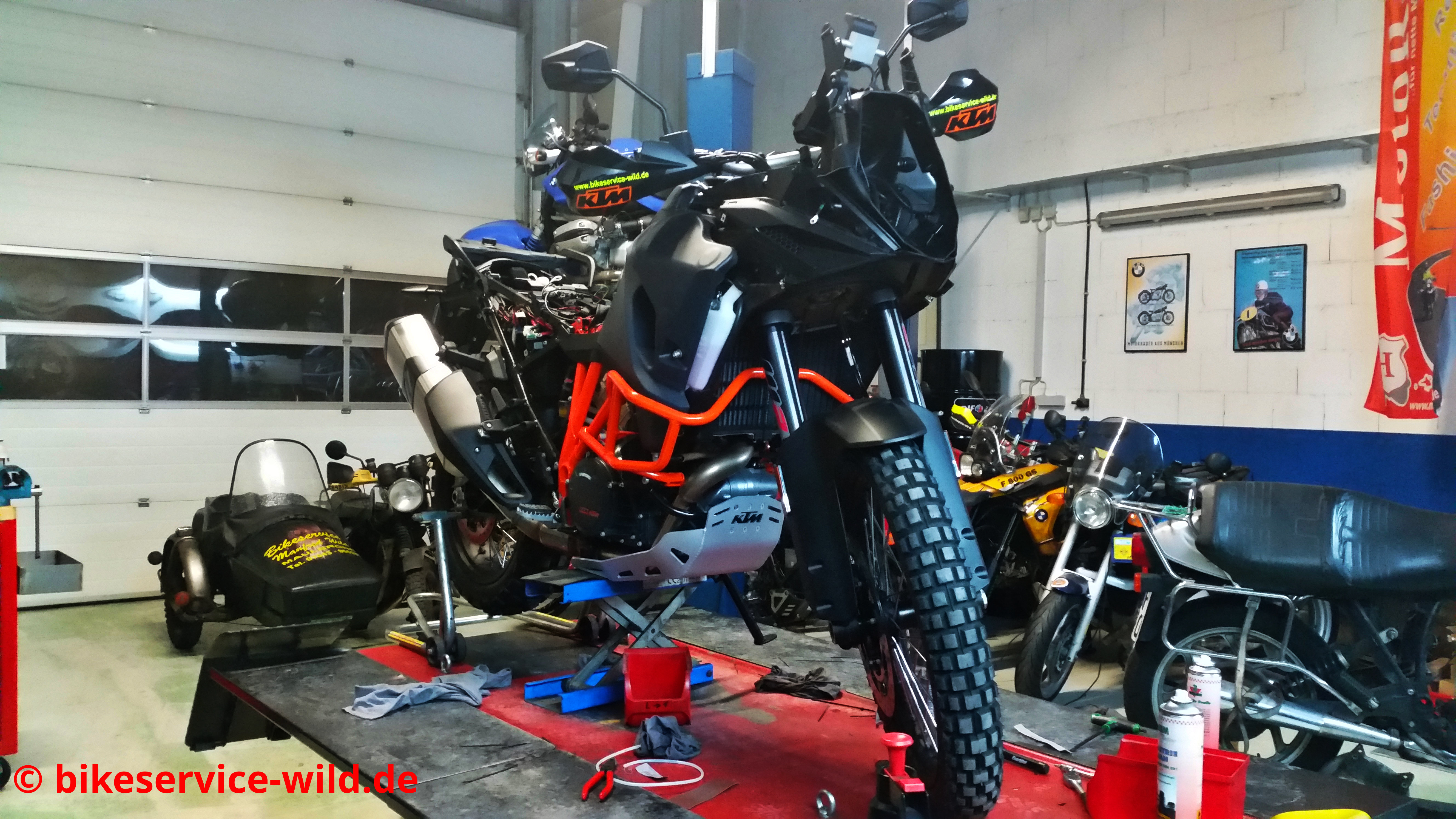 Neues Umbau- und Testprojekt. KTM 1090 Adventure R