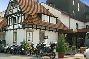Das Motorrad-Hotel die „Alte Molkerei“