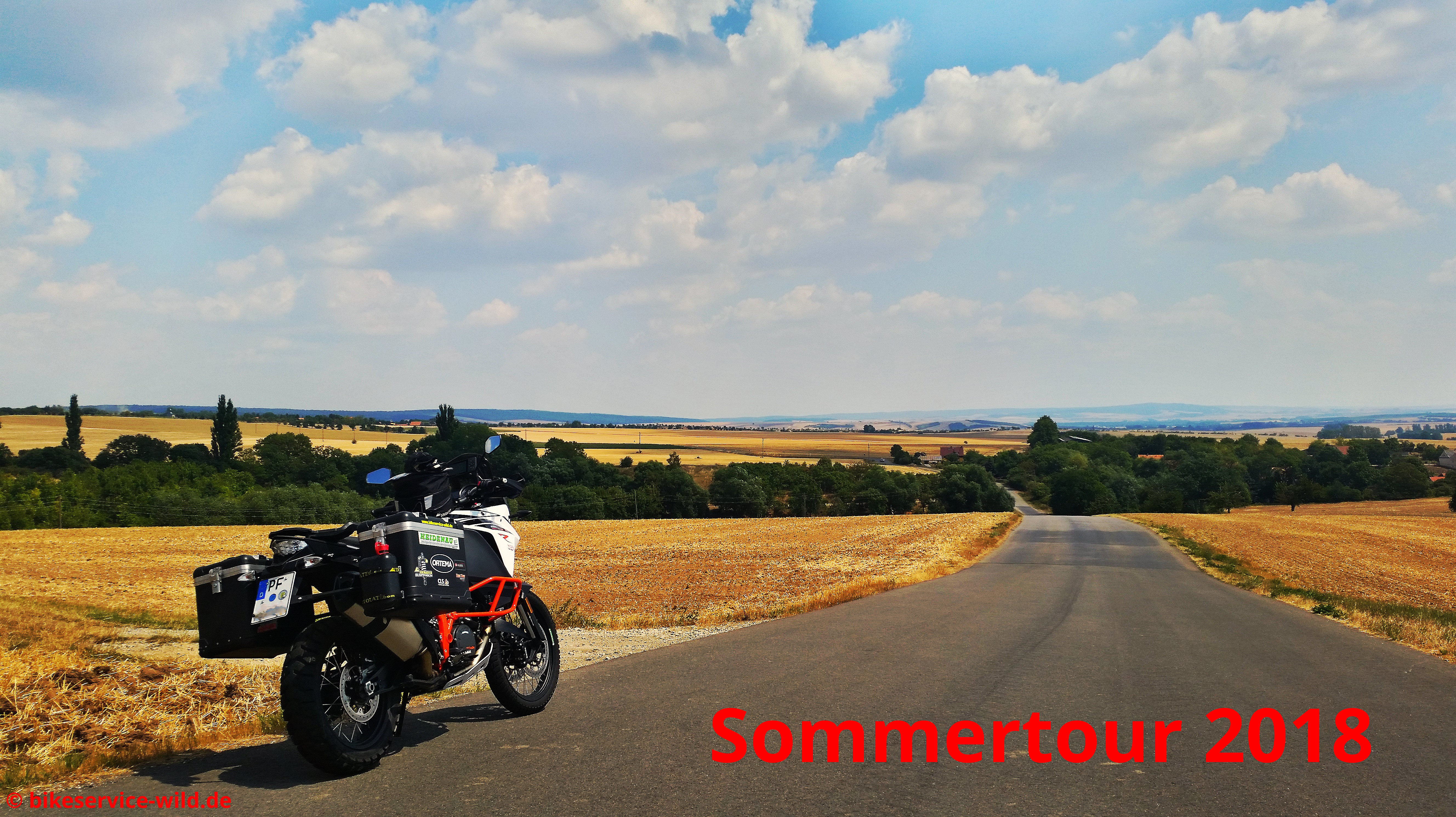 Test-und Sommertour 2018 mit der KTM 1090 Adventure R