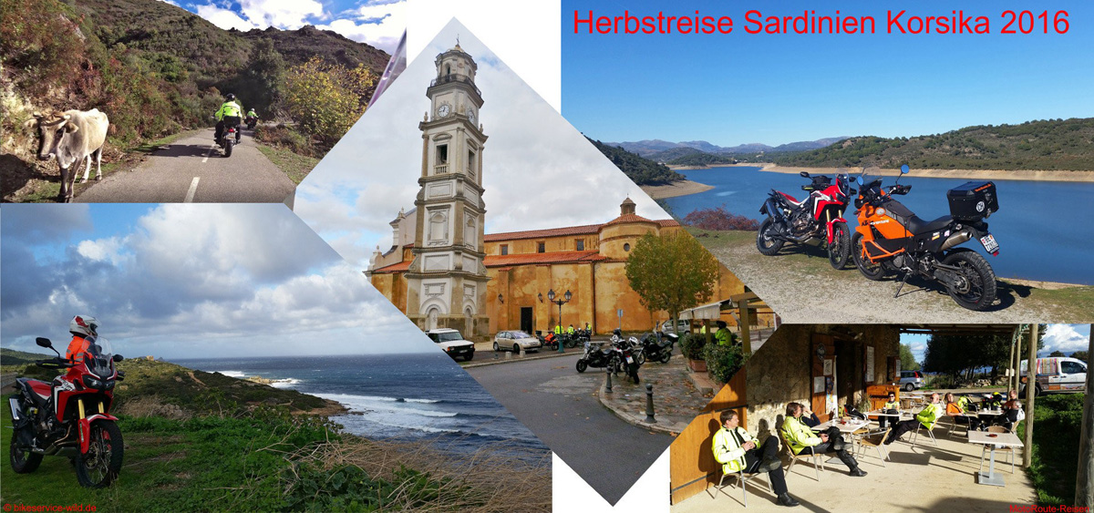 Herbstreise Sardinien Korsika 2016