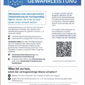 EU Garantieverordnung
